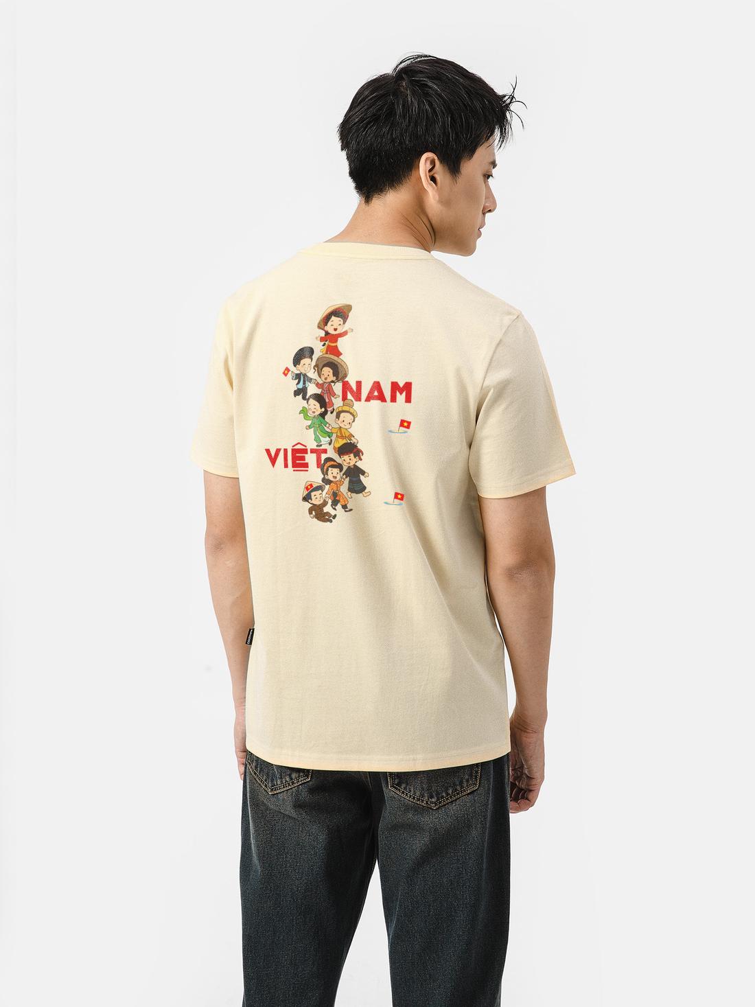 Áo thun Cotton 220gsm Việt Nam Hình Chữ S - undefined