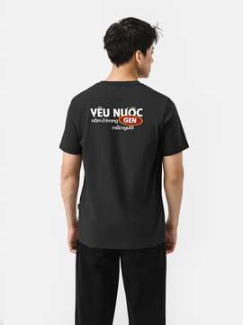 Áo thun Cotton 220gsm Yêu Nước Trong Gen - undefined