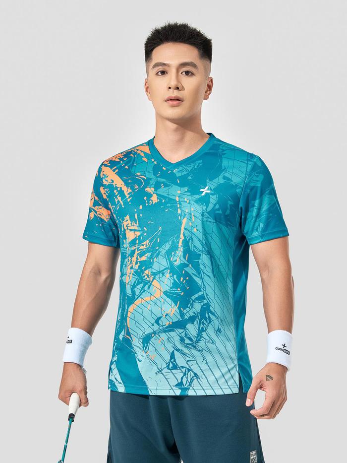 Áo thun cầu lông nam in Abstract Graphic - undefined