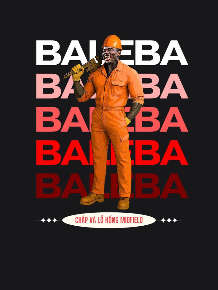 Áo Thun Nam Viet Devils - Carlos Baleba - undefined