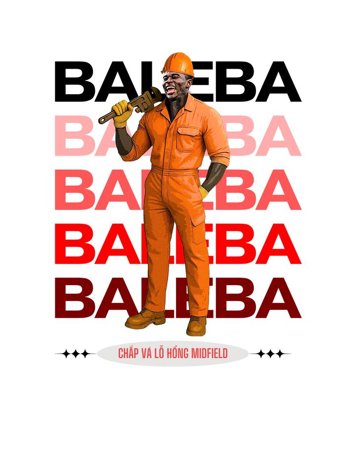 Áo Thun Nam Viet Devils - Carlos Baleba - undefined