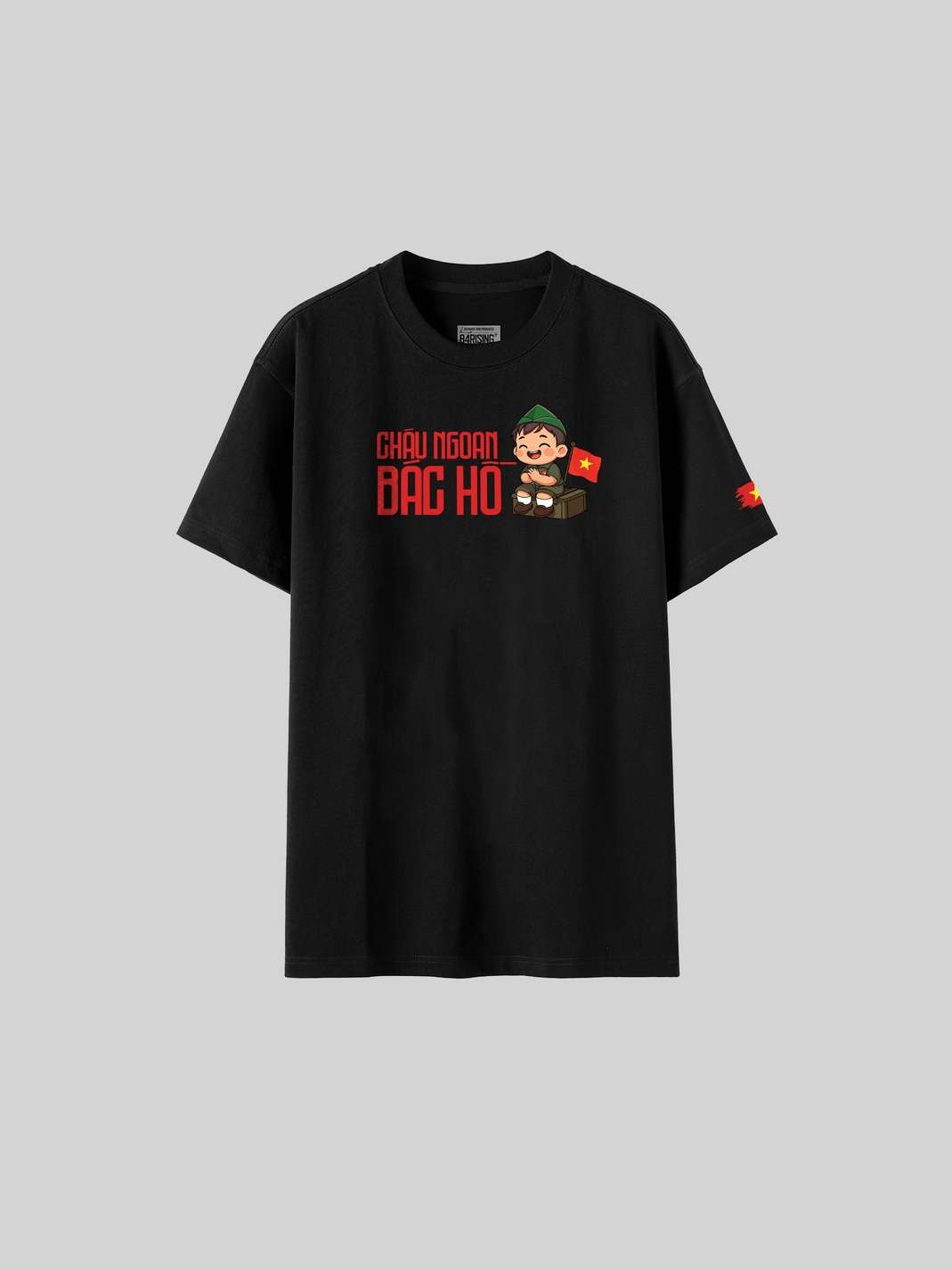 Áo thun Relaxed Fit Cháu ngoan Bác Hồ bé trai - undefined