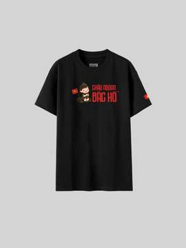 Áo thun Relaxed Fit Cháu ngoan Bác Hồ bé gái - undefined