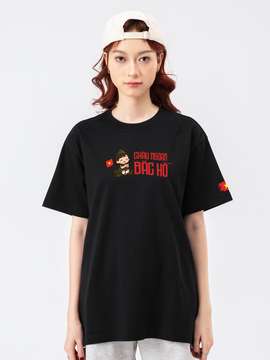 Áo thun Relaxed Fit Cháu ngoan Bác Hồ bé gái - undefined