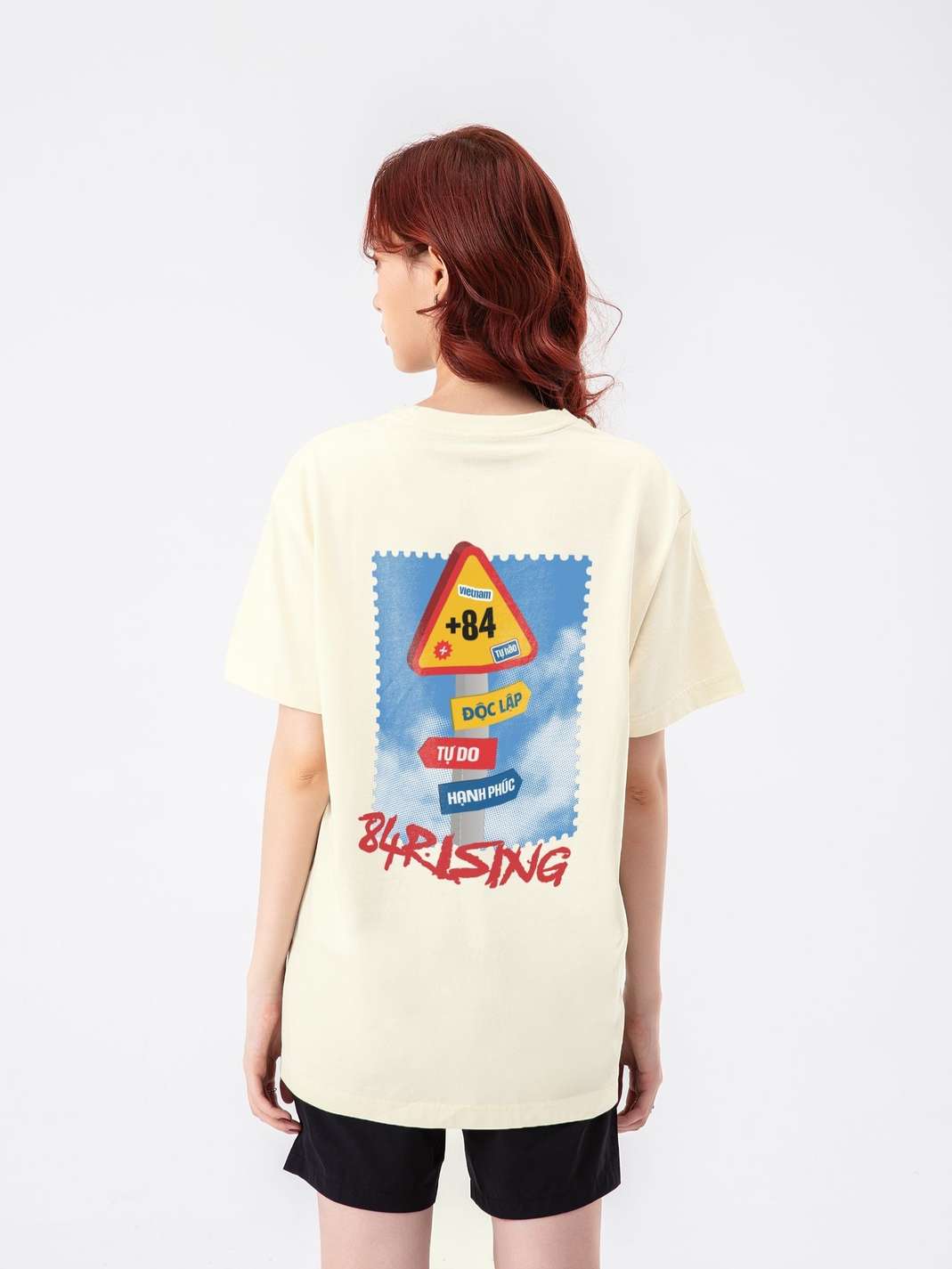 Áo thun Relaxed Fit 84RISING SIGN - undefined