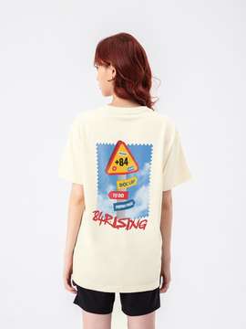Áo thun Relaxed Fit 84RISING SIGN - undefined