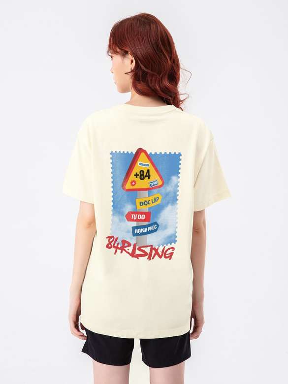 Áo thun Relaxed Fit 84RISING SIGN - undefined