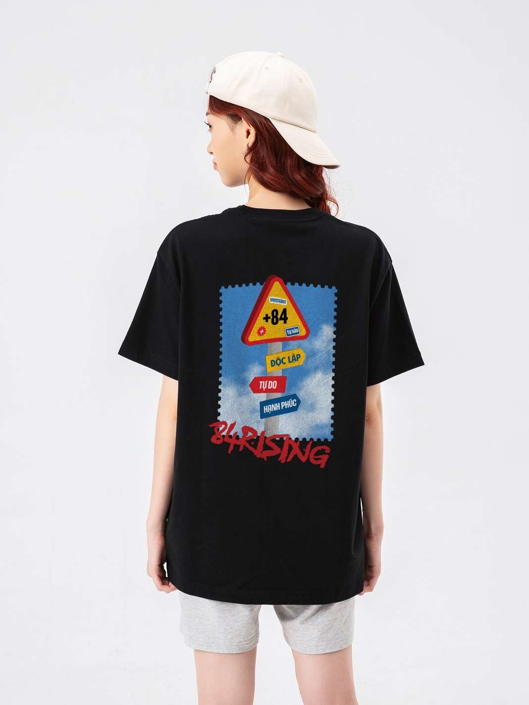 Áo thun Relaxed Fit 84RISING SIGN - undefined