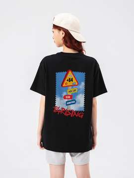 Áo thun Relaxed Fit 84RISING SIGN - undefined