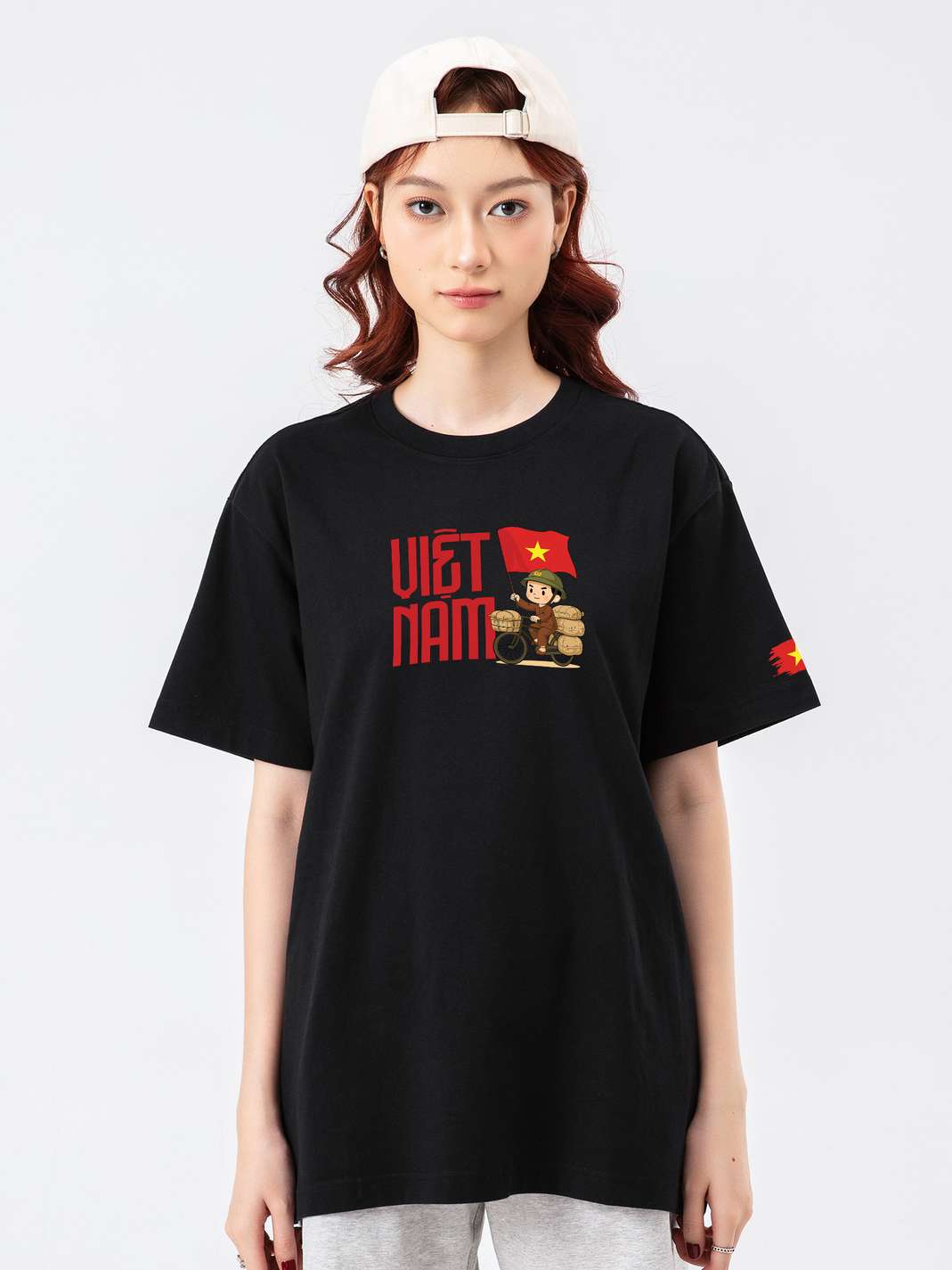Áo thun Relaxed Fit Anh Dân Công Hỏa Tiến - undefined