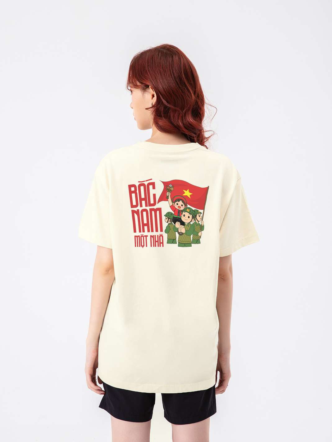 Áo thun Relaxed Fit Em Bé Điện Biên - undefined