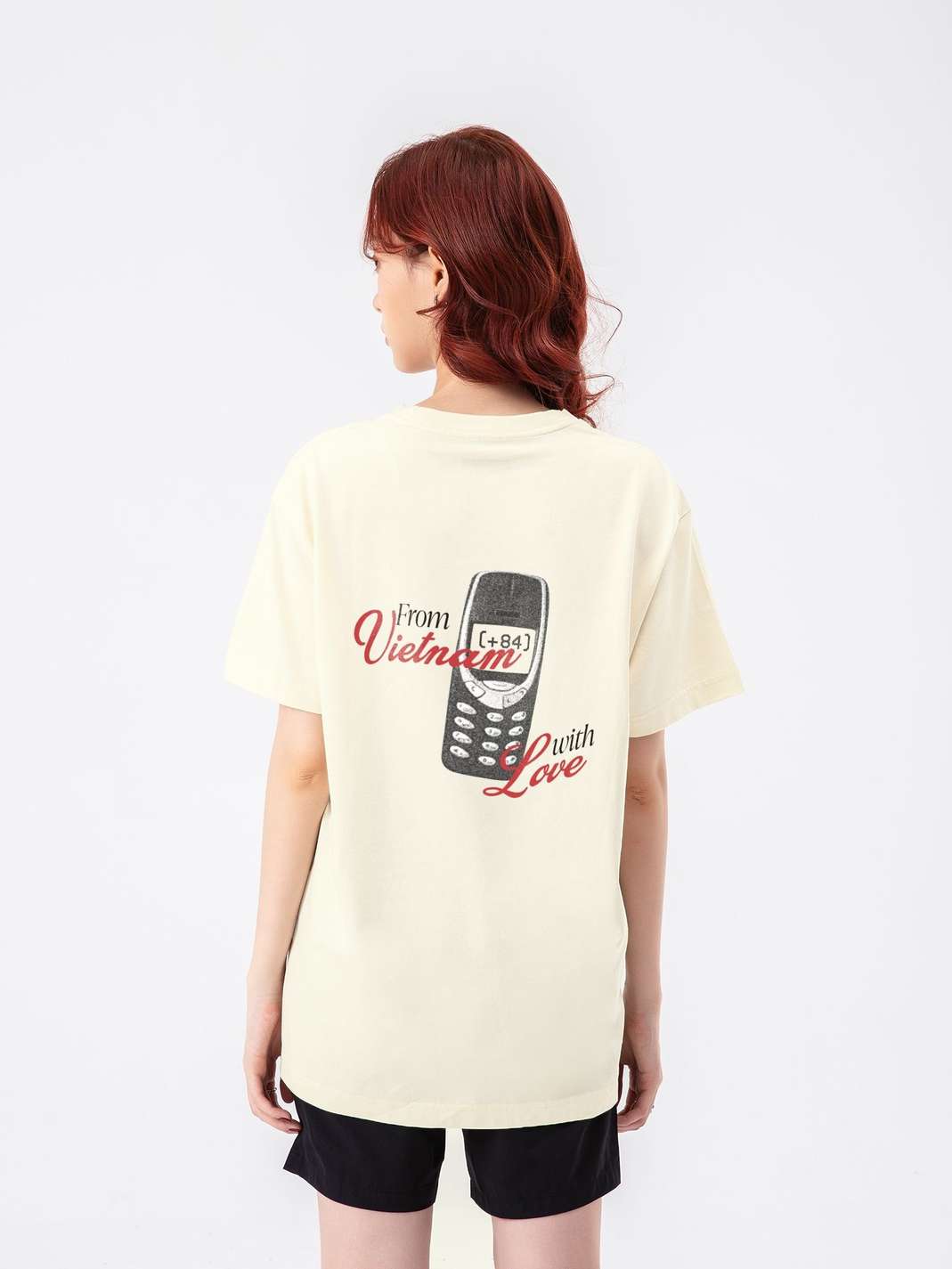 Áo thun Relaxed Fit +84 From VietNam With Love - undefined