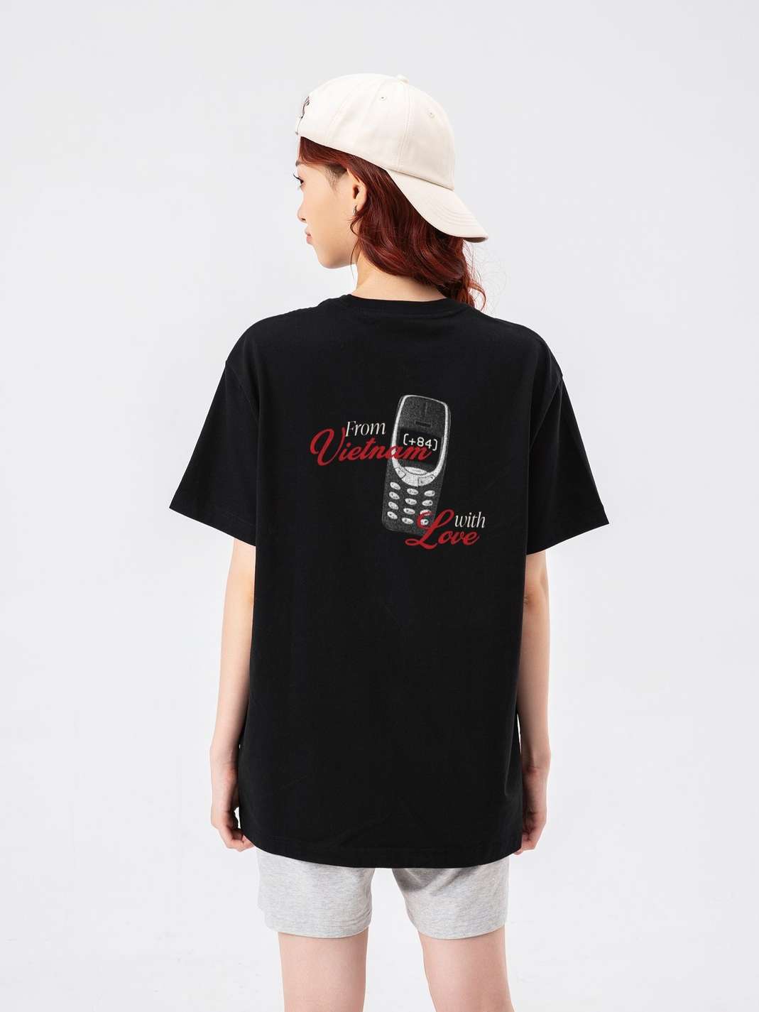 Áo thun Relaxed Fit +84 From VietNam With Love - undefined