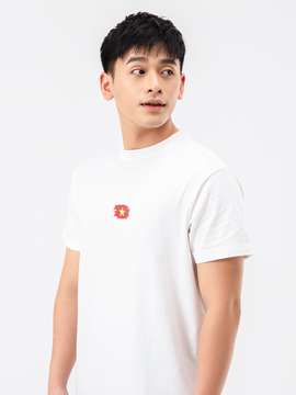 Áo thun Relaxed Fit Liên Khúc Chữ Tee - undefined