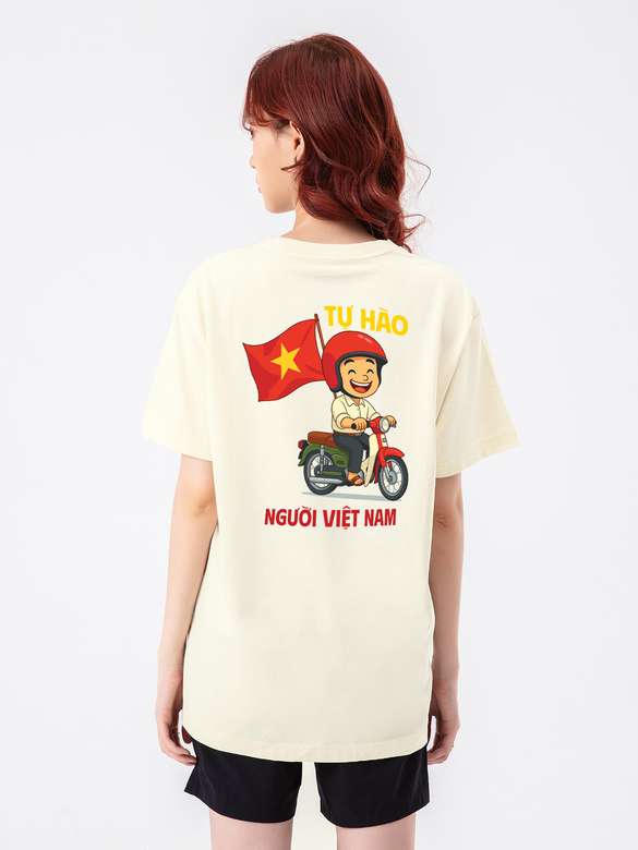 Áo thun Relaxed Fit Tự Hào Người Việt Nam - undefined