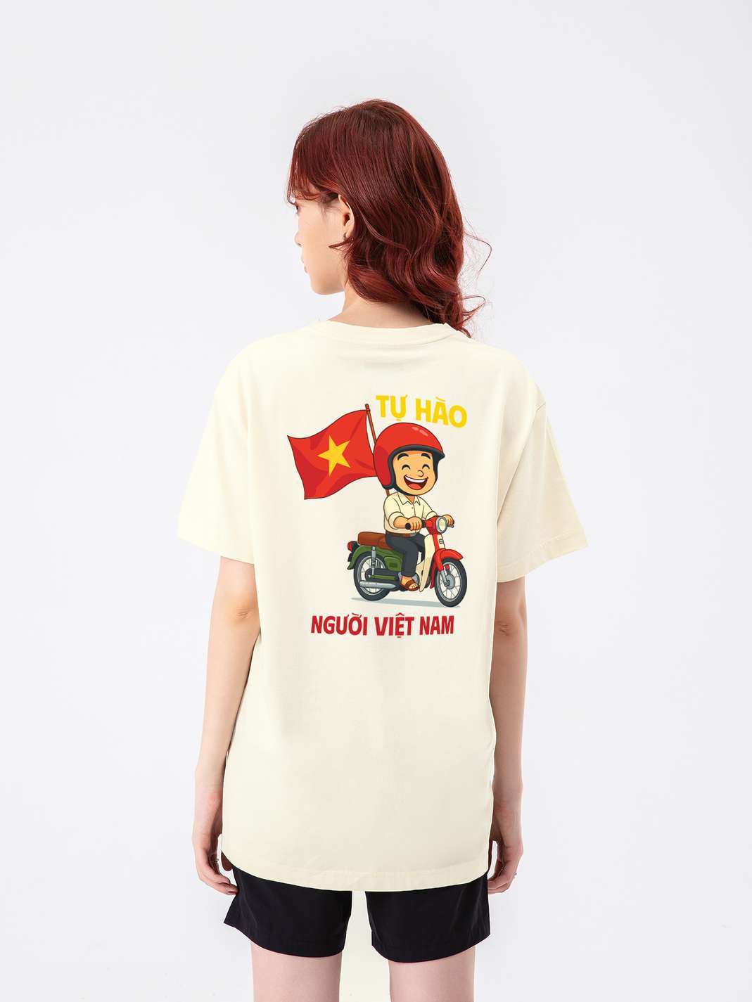 Áo thun Relaxed Fit Tự Hào Người Việt Nam - undefined