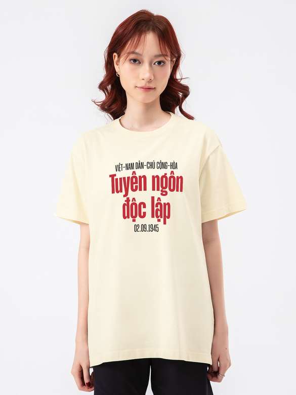 Áo thun Relaxed Fit Tuyên Ngôn - undefined