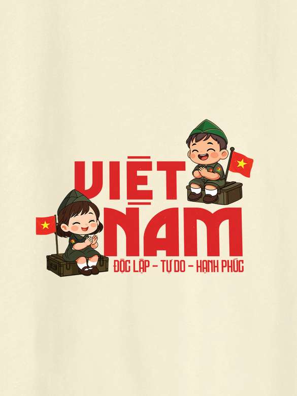 Áo thun Relaxed Fit Việt Nam bé trai & bé gái - undefined
