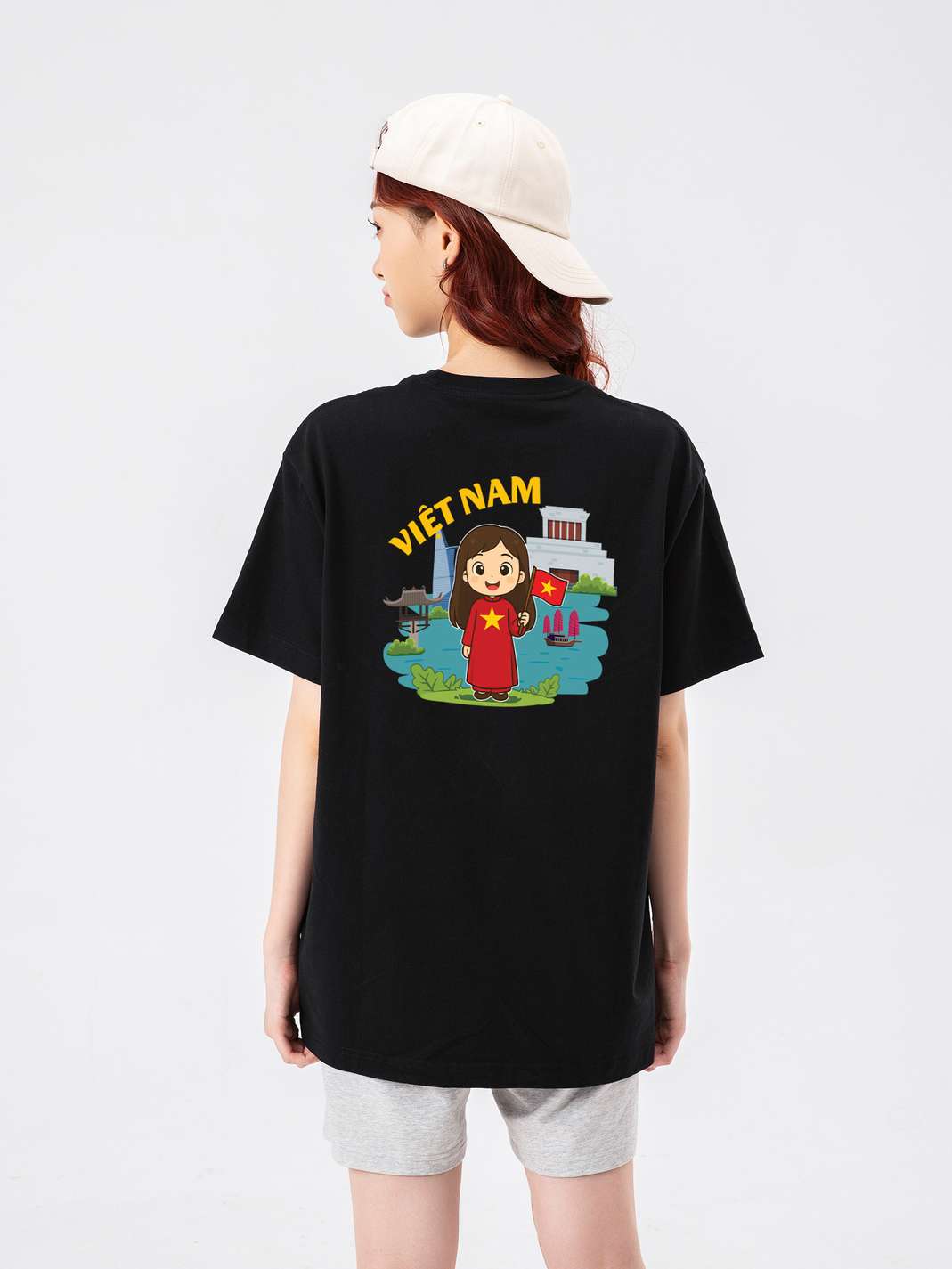Áo thun Relaxed Fit Việt Nam Tươi Đẹp bé gái - undefined