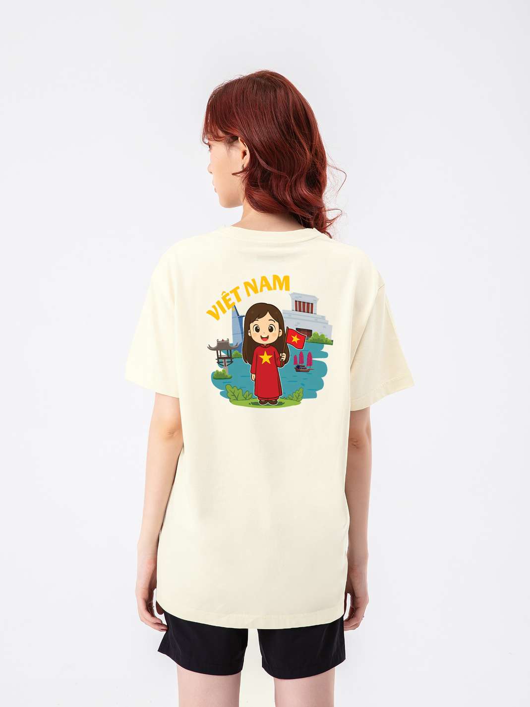 Áo thun Relaxed Fit Việt Nam Tươi Đẹp bé gái - undefined