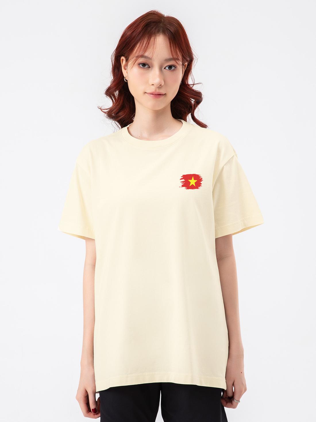 Áo thun Cotton 220gsm Việt Nam Tươi Đẹp bé gái - undefined
