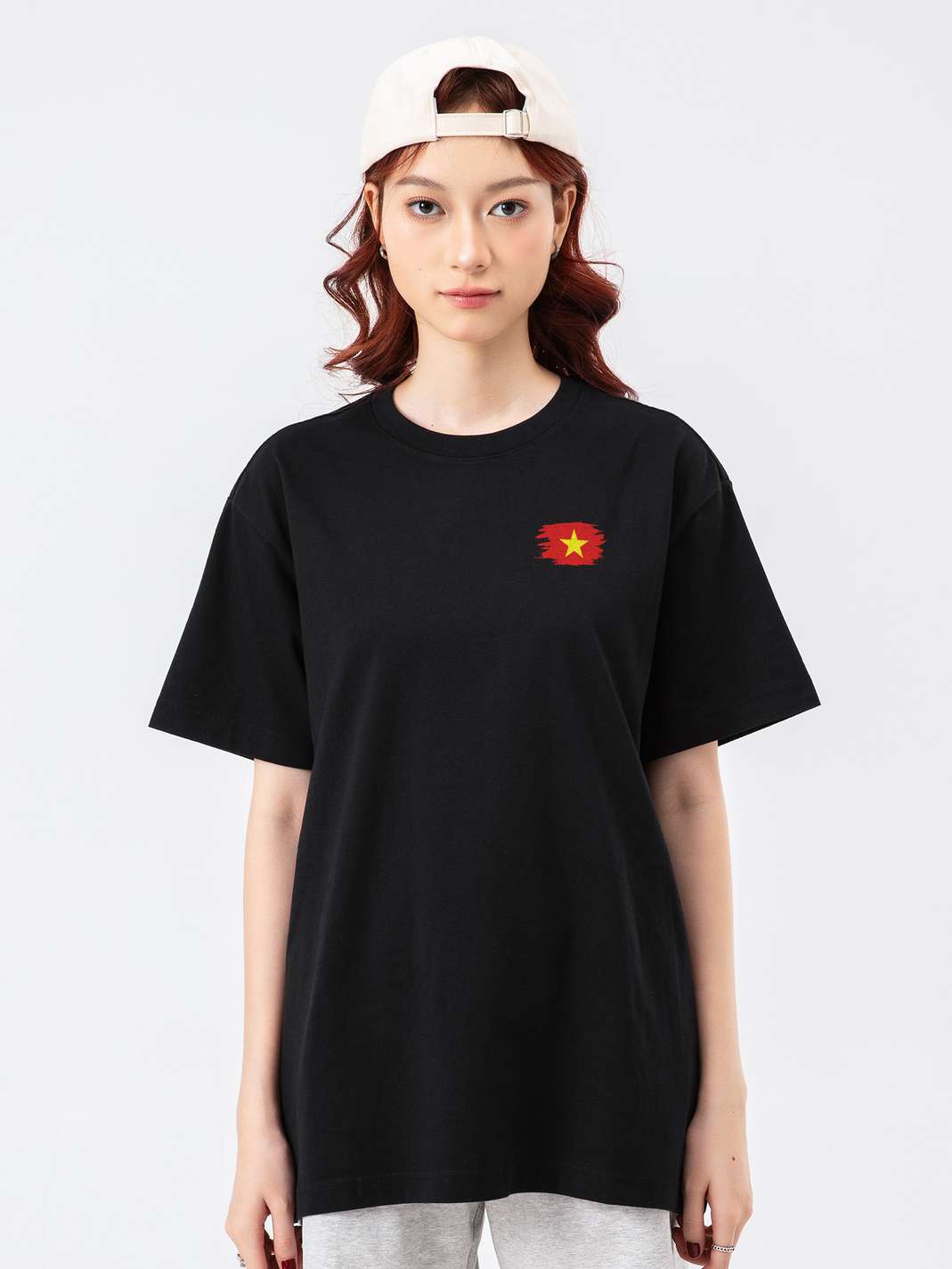 Áo thun Relaxed Fit Yêu Nước - undefined