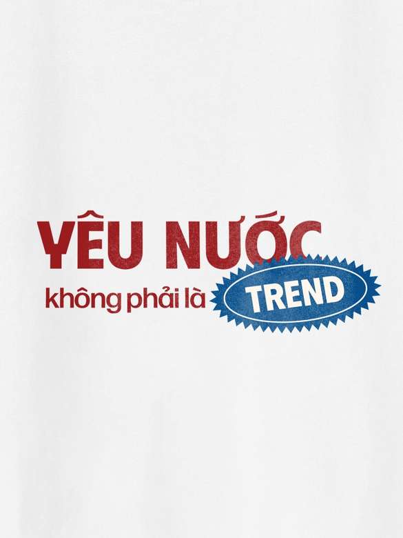 Áo thun Relaxed Fit Yêu Nước Trong Gen - undefined