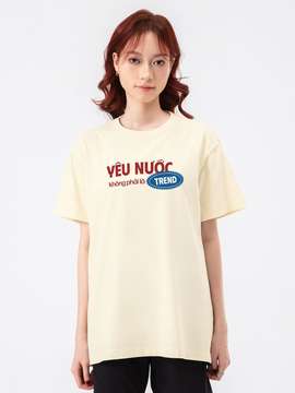 Áo thun Relaxed Fit Yêu Nước Trong Gen - undefined