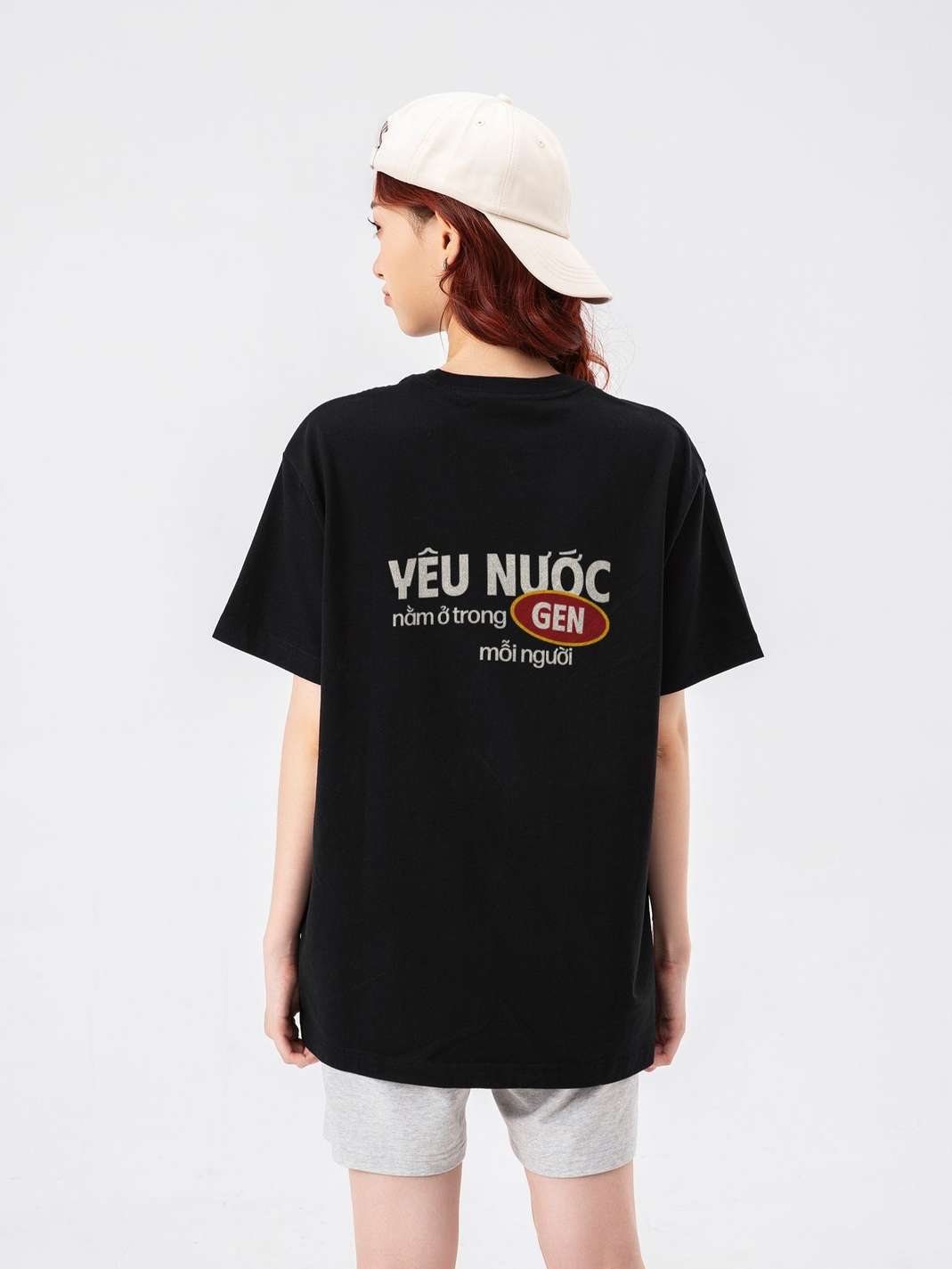 Áo thun Relaxed Fit Yêu Nước Trong Gen - undefined