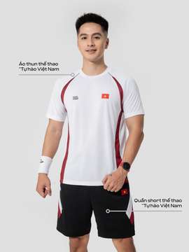 Set đồ Áo thun và Quần short thể thao "Tự hào Việt Nam" - undefined