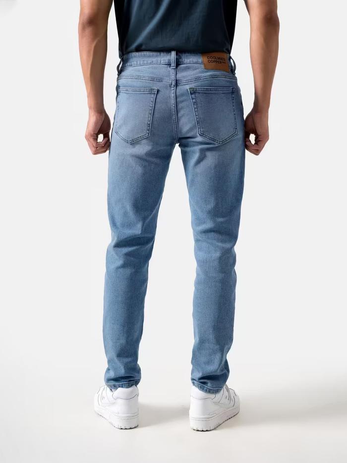 Quần Jeans Nam Copper Denim Slim Fit - undefined