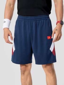 Quần shorts phối màu thể thao "Tự hào Việt Nam" - undefined