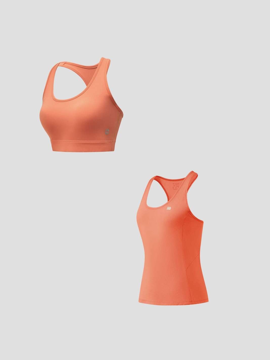 Set áo Singlet thể thao nữ Slim Tee + Bra CoolFlex - undefined