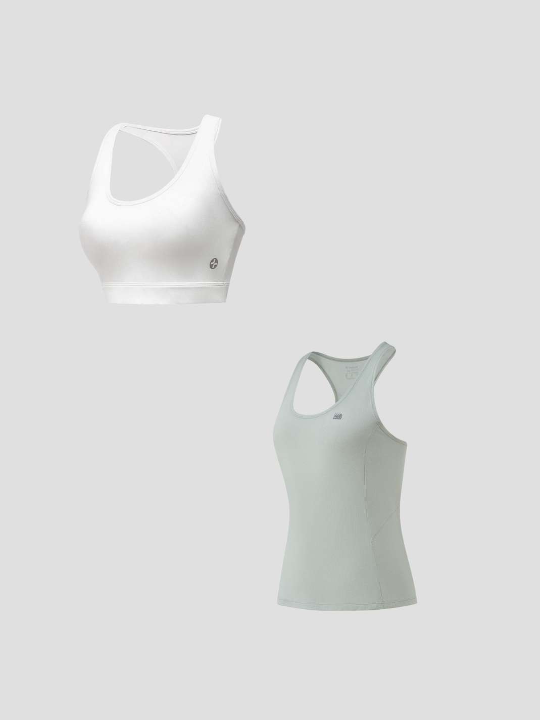 Set áo Singlet thể thao nữ Slim Tee + Bra CoolFlex - undefined