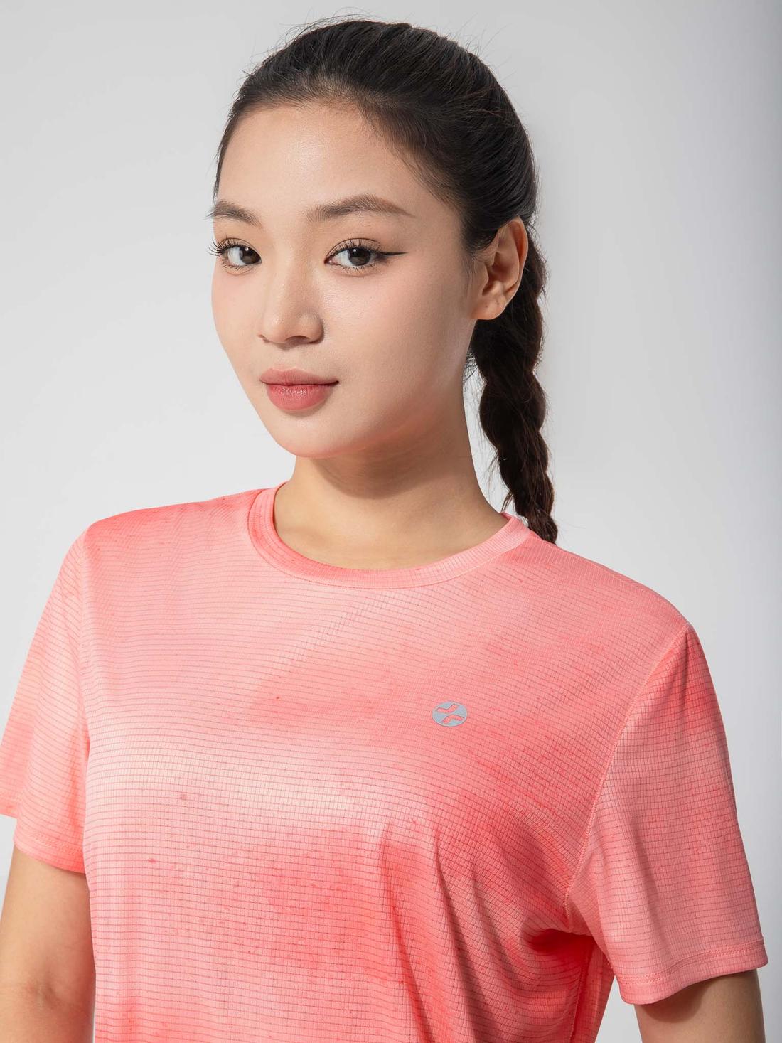 T-shirt chạy bộ nữ Graphic Sky detail 1