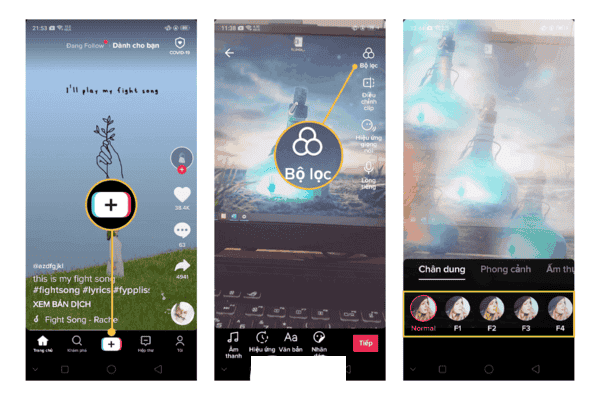 Cách sử dụng TIk Tok - tạo bộ lọc ảnh