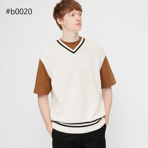Áo len gile nam Uniqlo