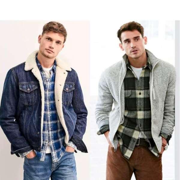 Phối đồ layer với áo Flannel