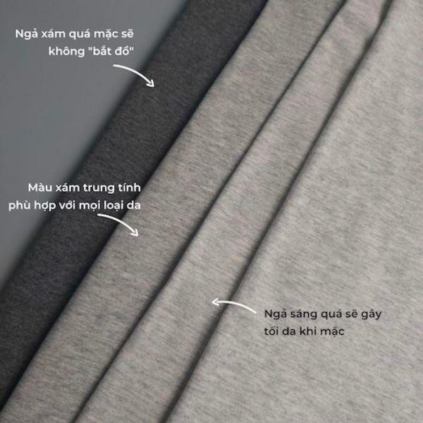 Áo thun xám Coolmate