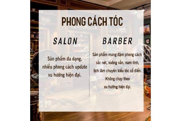 Barber đang cắt tóc