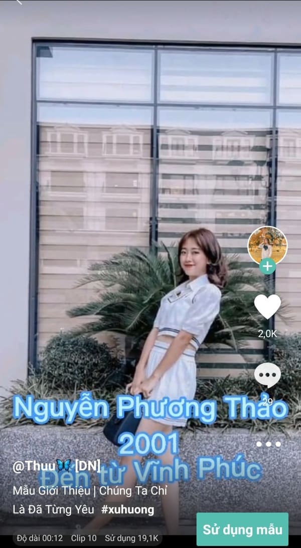 Cách làm video tiktok giới thiệu bản thân bắt trend cực hot