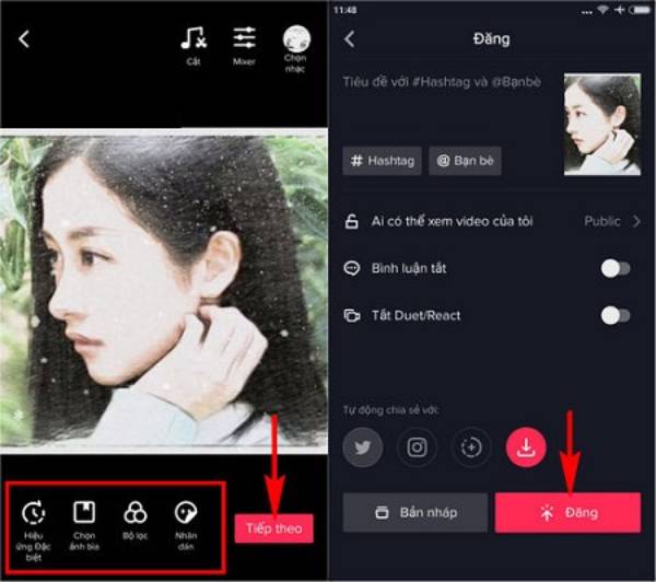 Cách làm video tiktok từ ảnh nhanh nhất 