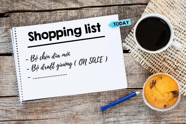 Bất cứ một khoản chi tiêu nào dù lớn dù nhỏ trong mua sắm cũng cần ghi chép lại đầy đủ