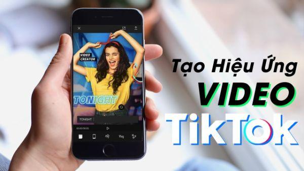 Tiktok có nhiều danh mục hiệu ứng đẹp mắt