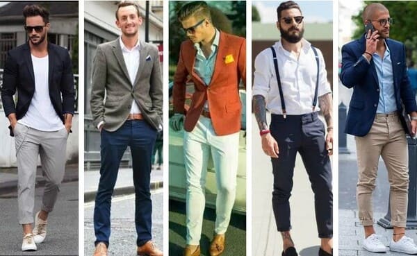 Quần chinos phối với gì?