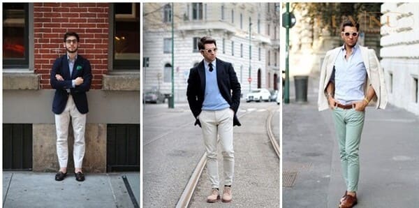 Quần chinos nam là gi? Mách bạn 8 cách phối đồ với quần chinos