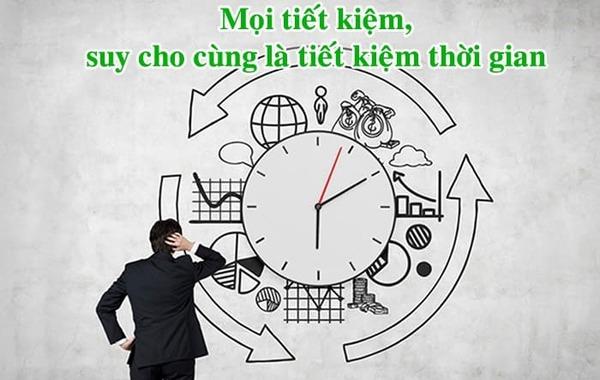 Tiết kiệm thời gian và tiền bạc