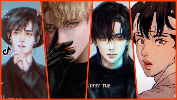 Ví dụ về trend biến hình Anime trên TikTok