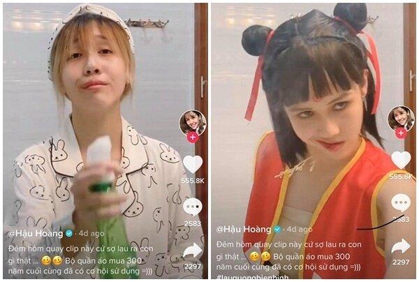 Ví dụ về trend lau gương biến hình