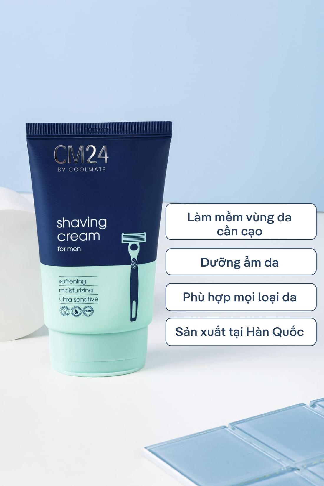 Kem Cạo Râu Có Dưỡng Ẩm CM24 - undefined